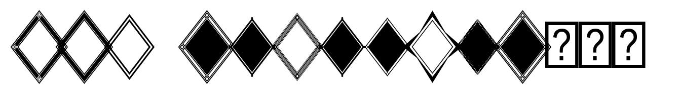 LHF Monogram Diamond Borders